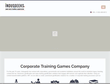 Tablet Screenshot of indusgeeks.com
